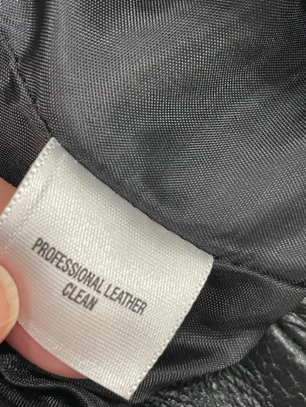 Metrostyle Genuine Leather Blazer Jacket Black Size 16 Classic Tailored Coat - Picture 6 of 13